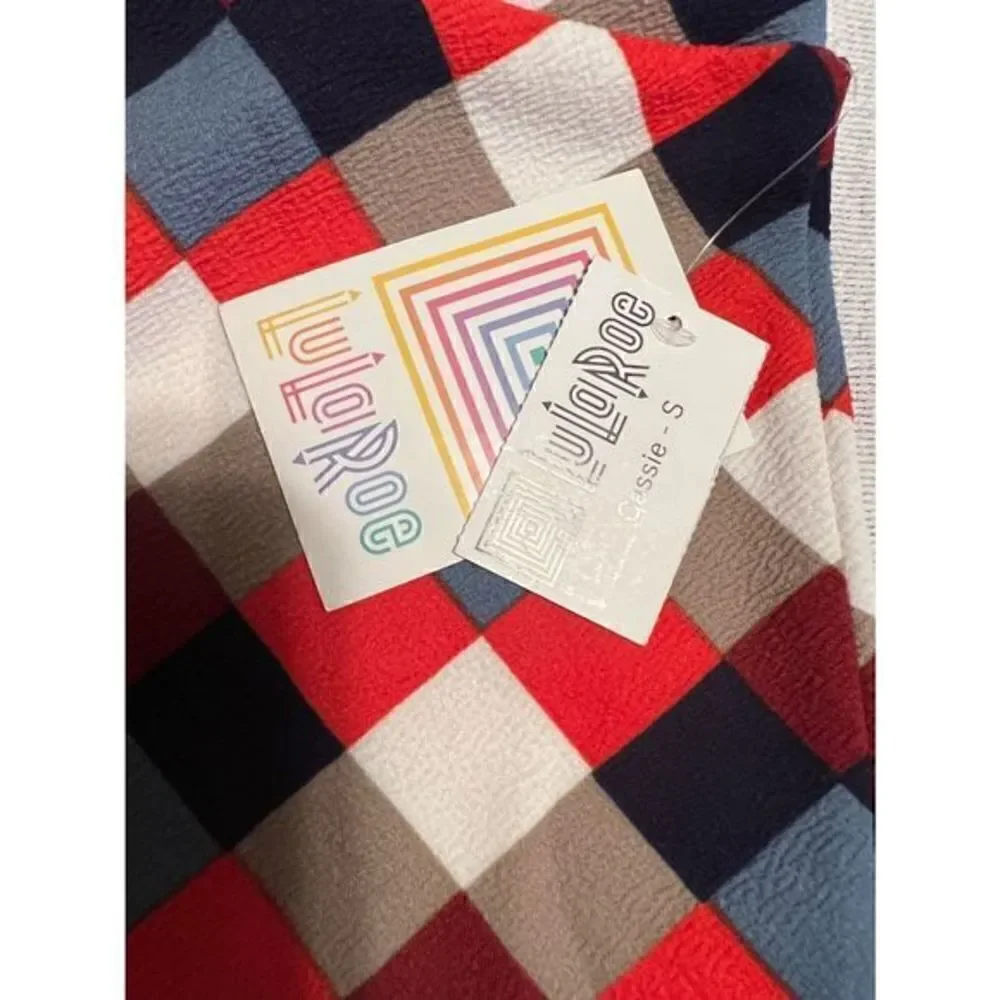 Lularoe Pull On Multicolored Pencil Skirt
